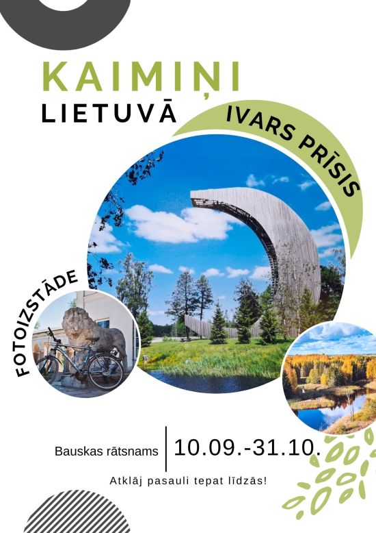Ivara Prīša fotoizstāde “KAIMIŅI LIETUVĀ”
