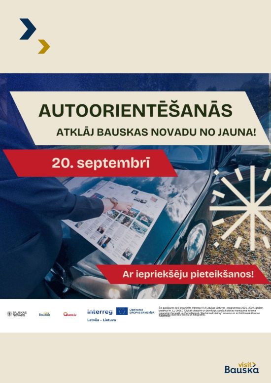 Autoorientēšanās Bauskas novadā