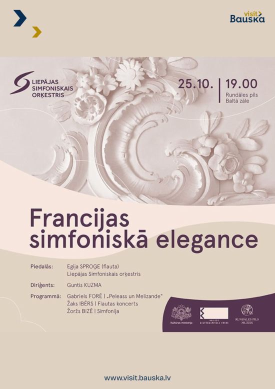 Francijas simfoniskā elegance / Liepājas skaņas Rundāles pilī