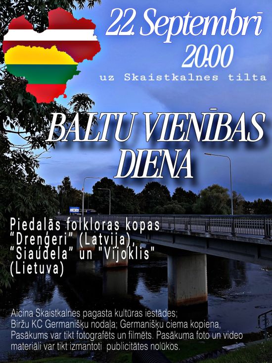 Baltu vienības diena Skaistkalnē