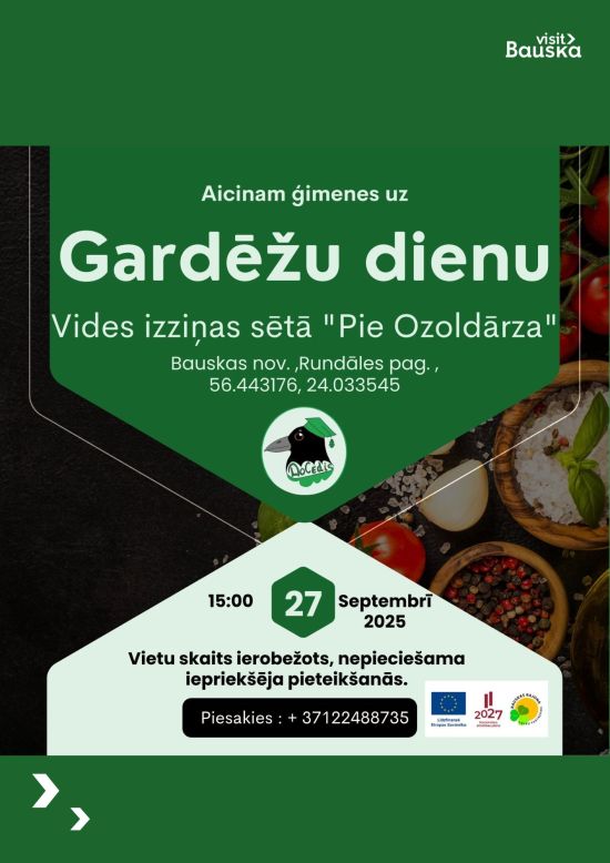 Gardēžu diena Vides izziņas sētā 