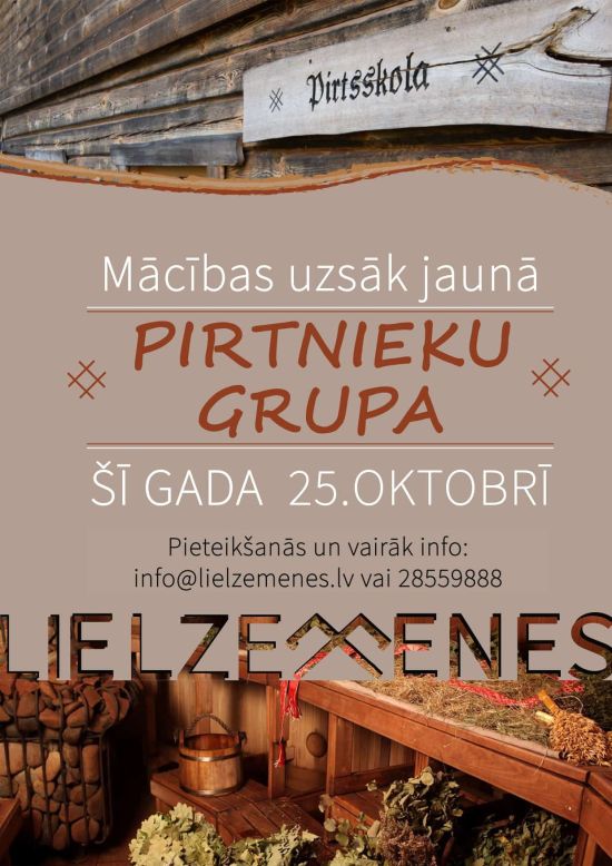 Pirts skola Lielzemenēs