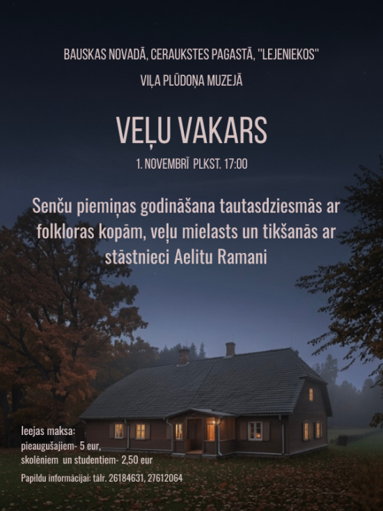 Veļu vakars Lejeniekos