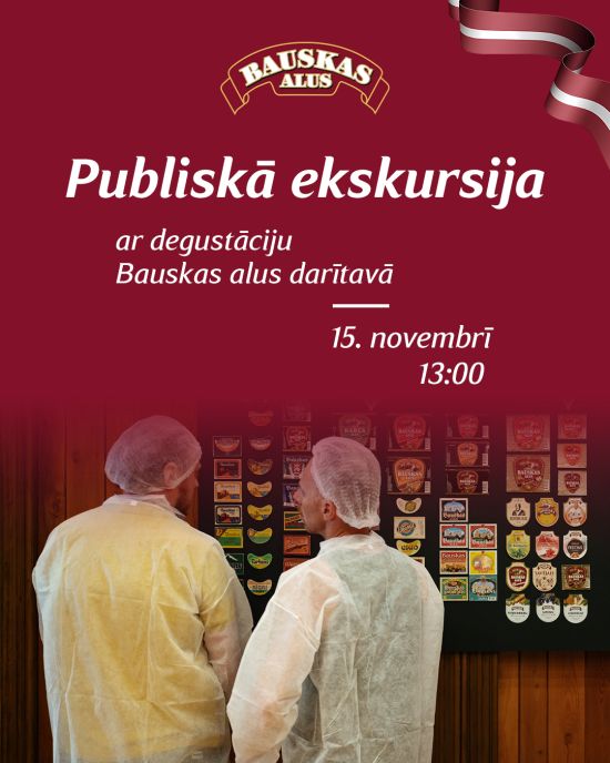 Publiskā ekskursija Bauskas alus darītavā