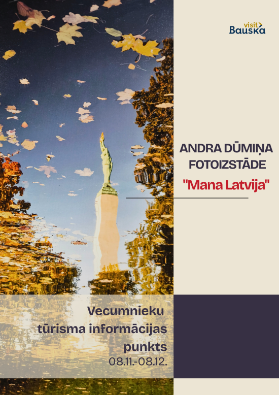 A.Dūmiņa fotoizstāde Vecumnieku tūrisma informācijas punktā