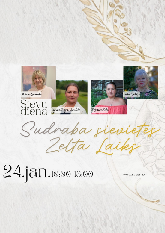 Iedvesmojošs pasākums “Sudraba sievietes Zelta Laiks”