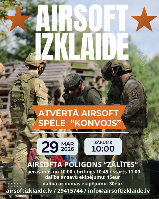 Atvērtā Airsoft spēle