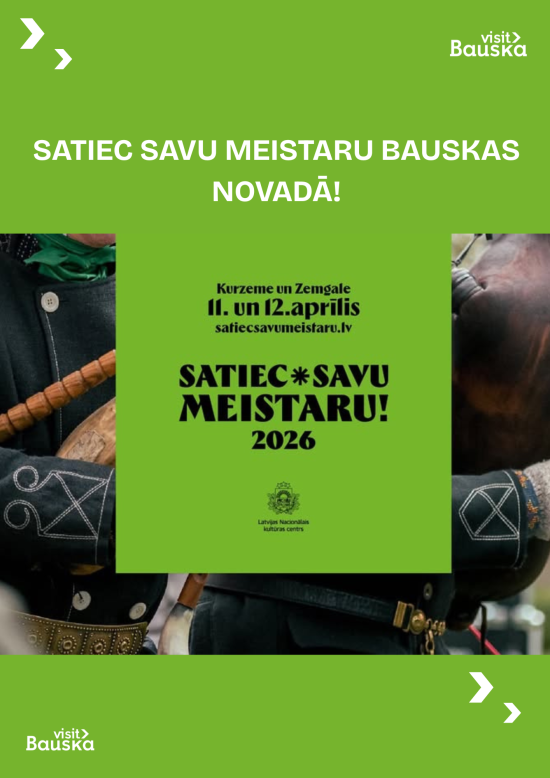 Satiec savu meistaru Bauskas novadā!