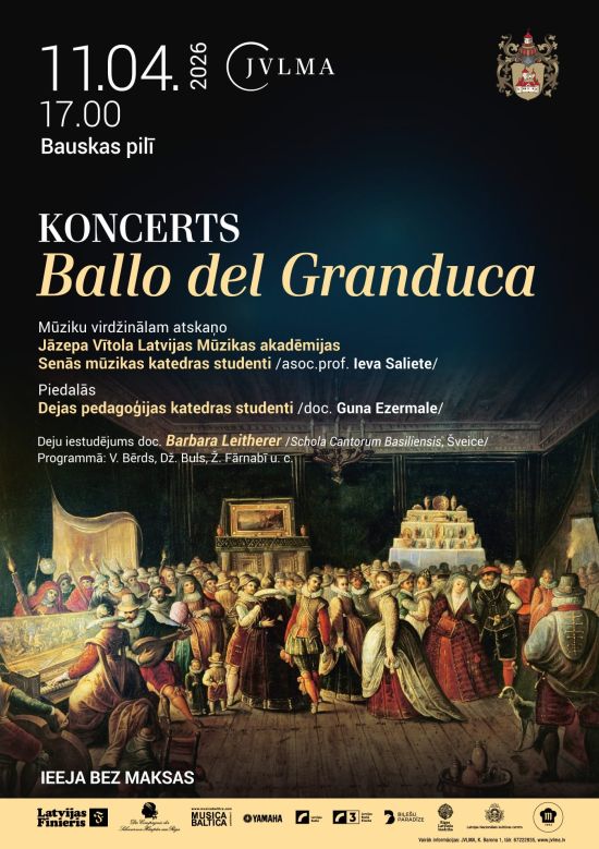 Koncertas „Ballo del Granduca“ Bauskės pilyje
