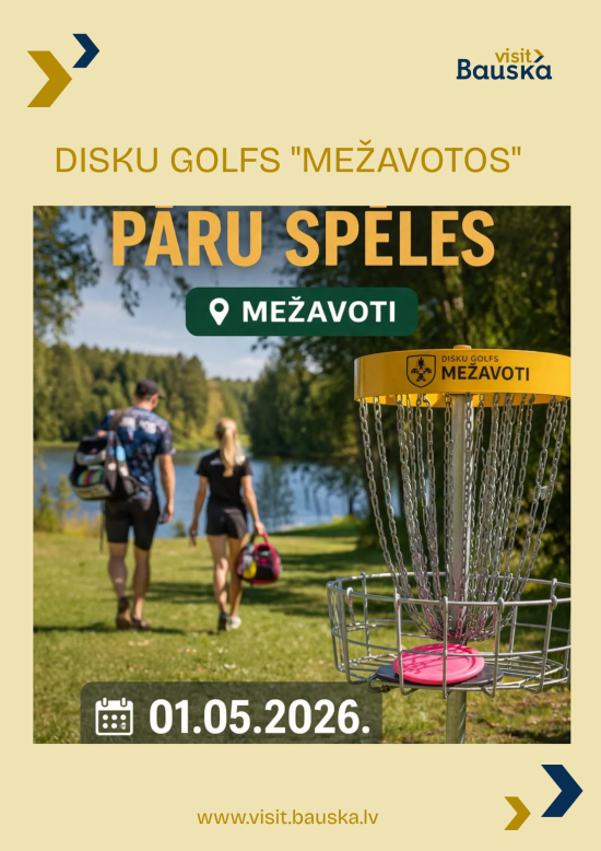 Mežavotu disku golfa pāru spēles