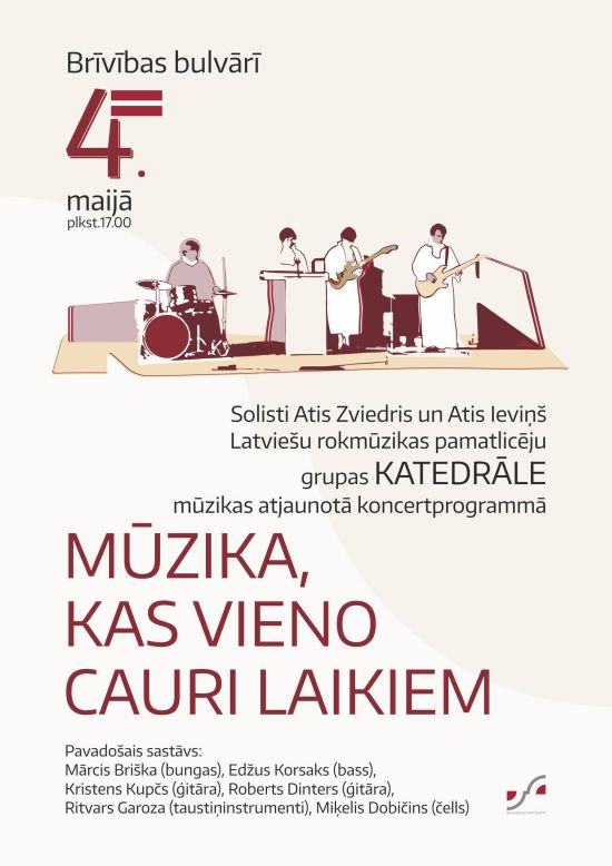 4. mai pidulik kontsert Brīvības puiesteel
