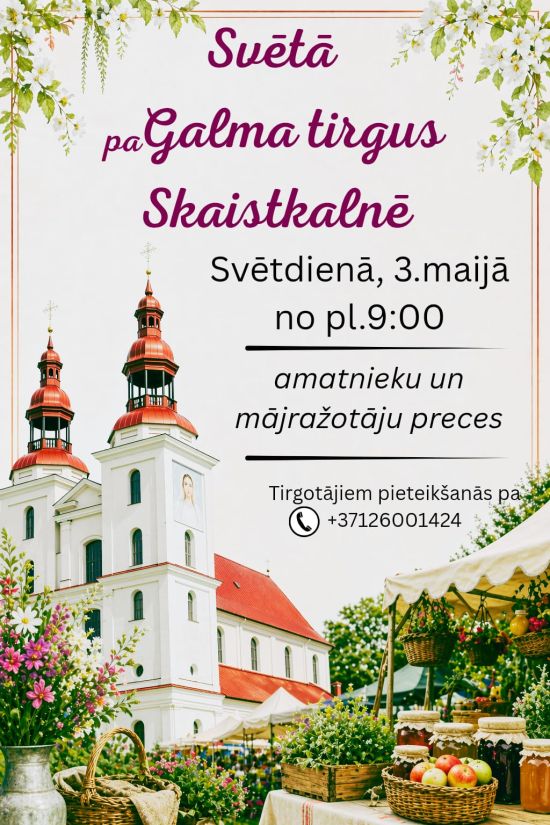 Craftsmen and Home Producers Market in Skaistkalne