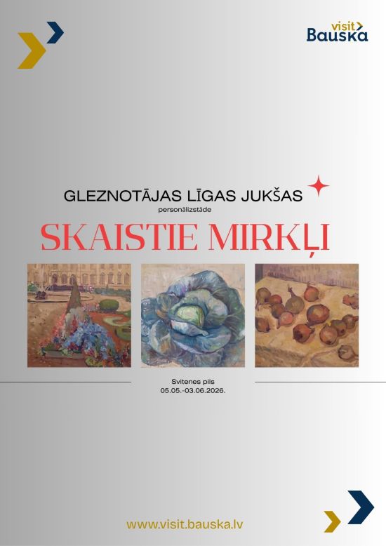 Līga Jukša maalide näitus Svitenes lossis