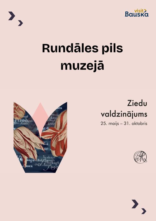 Paroda „Gėlių žavesys“ Rundalės rūmų muziejuje
