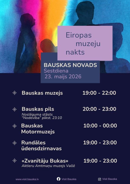 Muzeju nakts 2026 Bauskas novadā