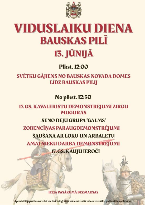 Viduramžių diena Bauskės pilyje