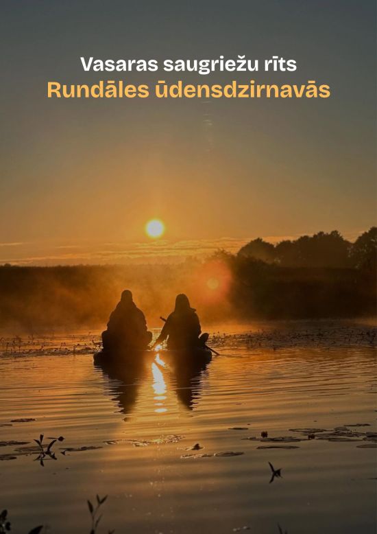 Vasaros saulėgrįžos rytas Rundalės vandens malūnuose