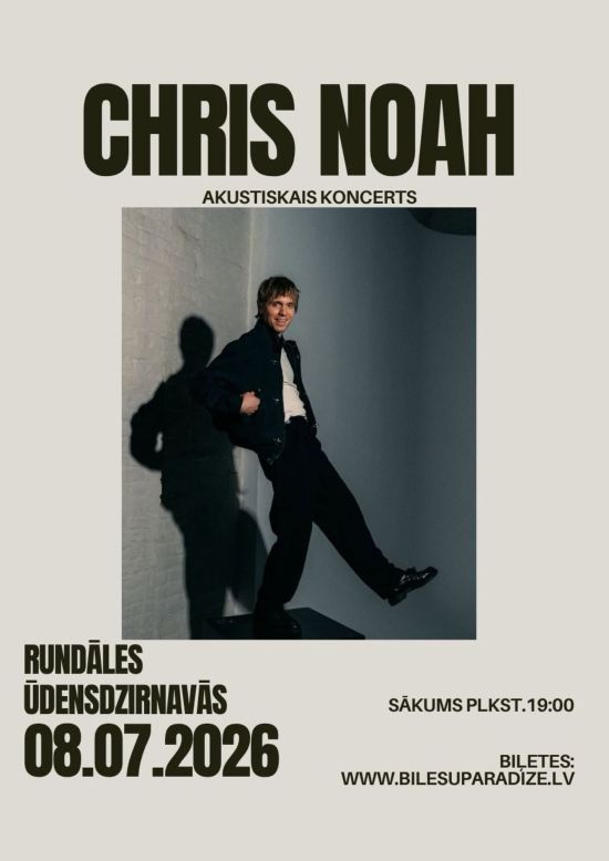 Chris Noah Akustinė koncertas.