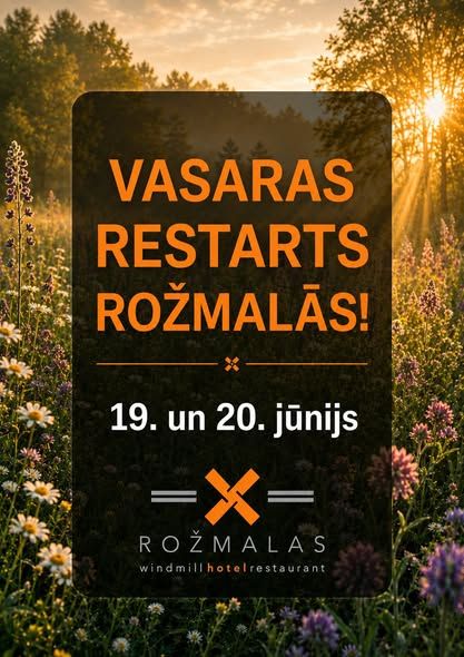 Vasaras restarts Rožmalās