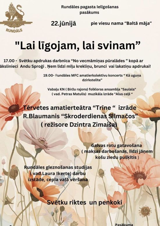 Vasaros saulėgrįžos šventė Rundalėje