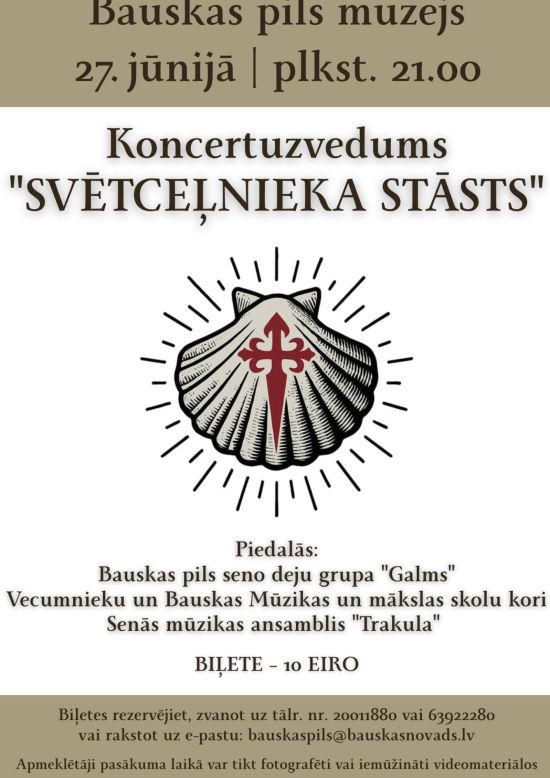 koncertuzvedumu “Svētceļnieka stāsts”