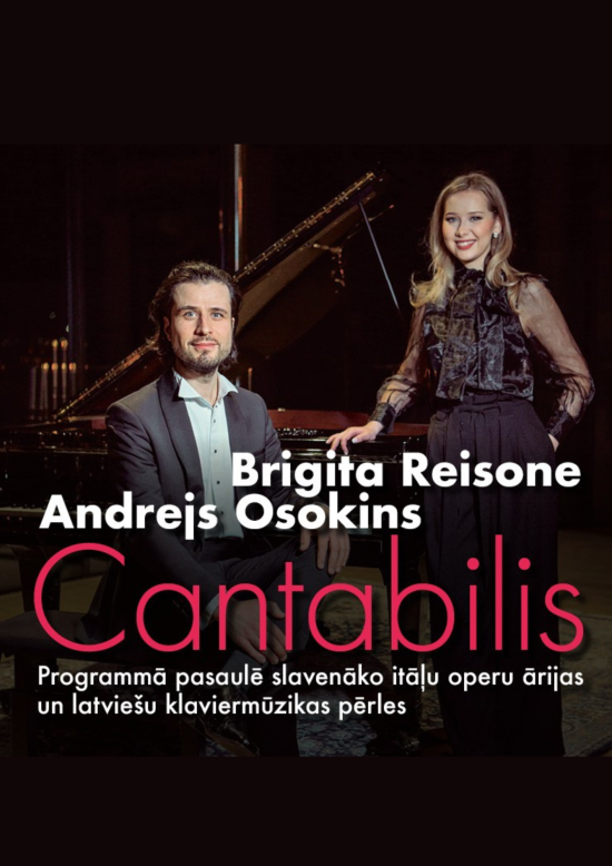 Andreja Osokina koncertprogramma “Cantabilis” ar Brigitu Reisoni