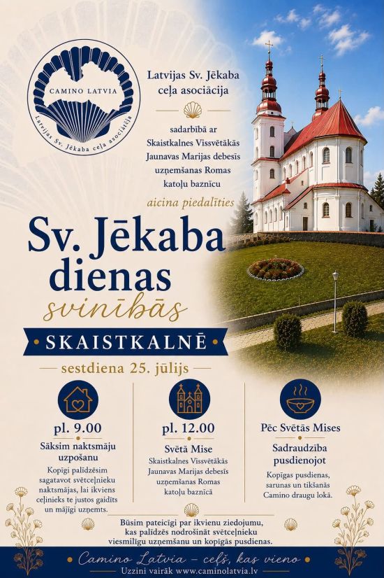 Sv.Jēkaba dienas svinības Skaistkalnes baznīcā