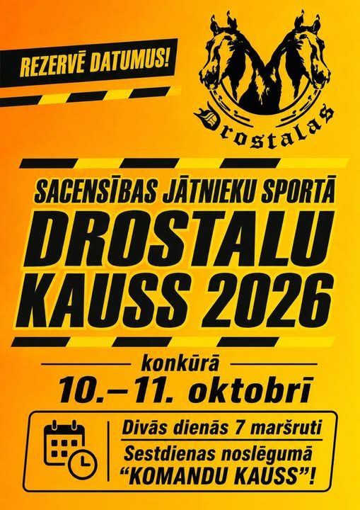Drostalu kauss 2026
