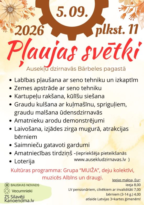 Harvest Festival at Ausekļu Mill