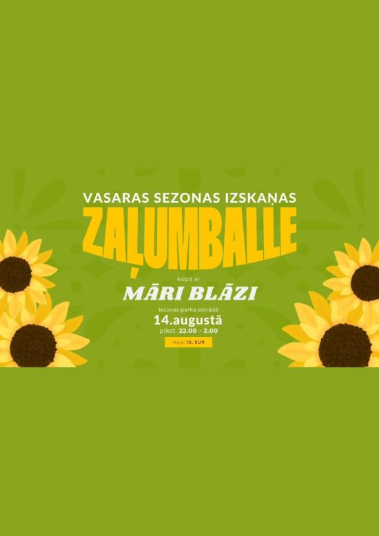 ZAĻUMBALLE Iecavas parkā