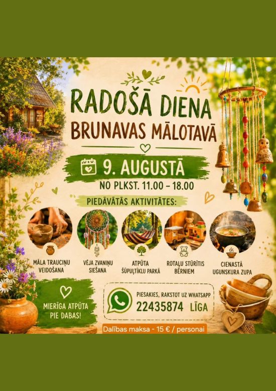 Radošā diena Brunavas Mālotavā