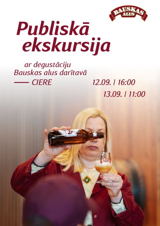 Bauskas alus atvērtā eksursija