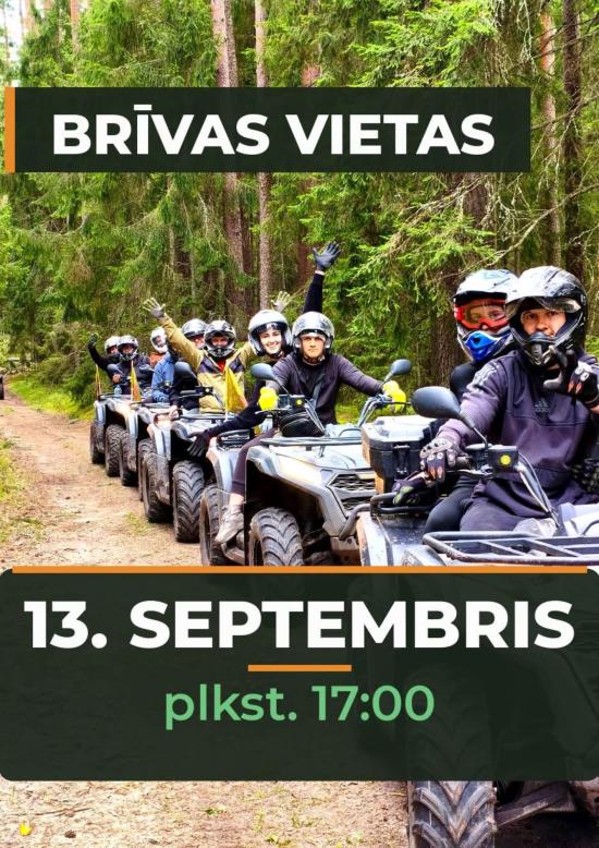 Izbrauciens ar kvadracikliem Zvirgzdes mežā