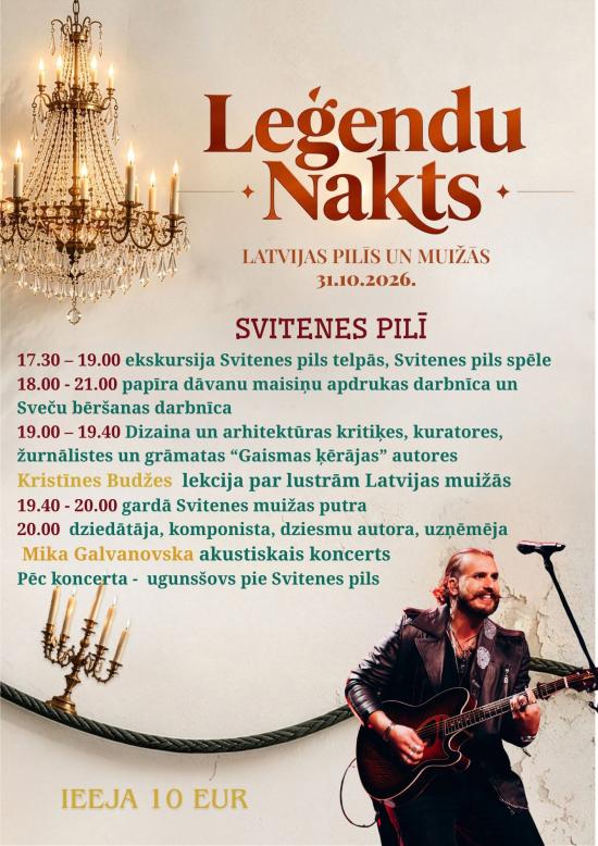Leģendu nakts Svitenes pilī