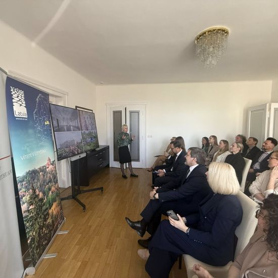 Čehijā prezentēts Bauskas novada tūrisma piedāvājums